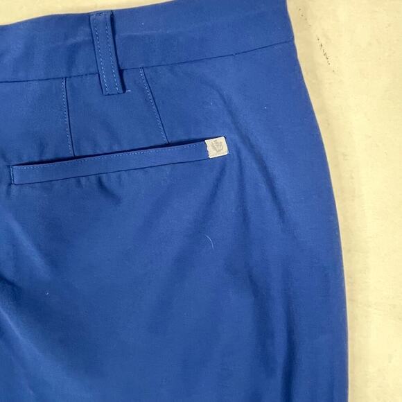 Donald Ross Navy Blue Flat Front Performance Stretch Straight Leg Pant Size40x32 - Picture 3 of 5